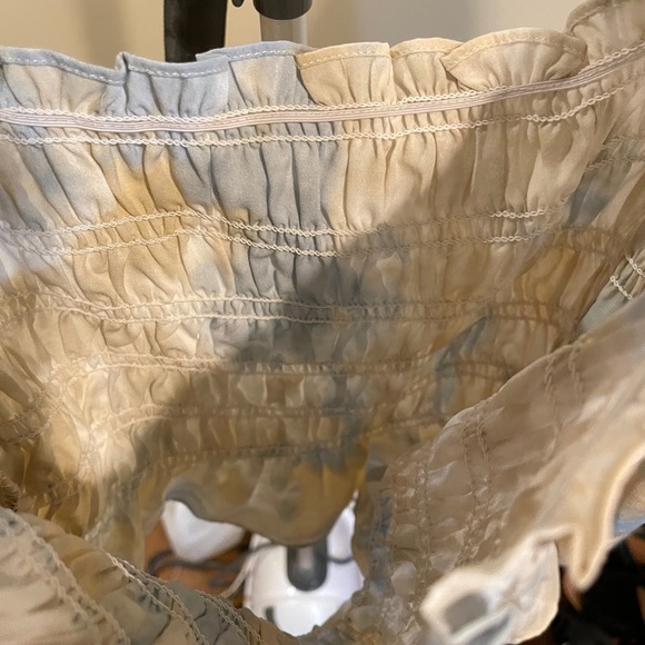 NWOT Cloud Tie Dye Crop Top - Picture 5 of 6